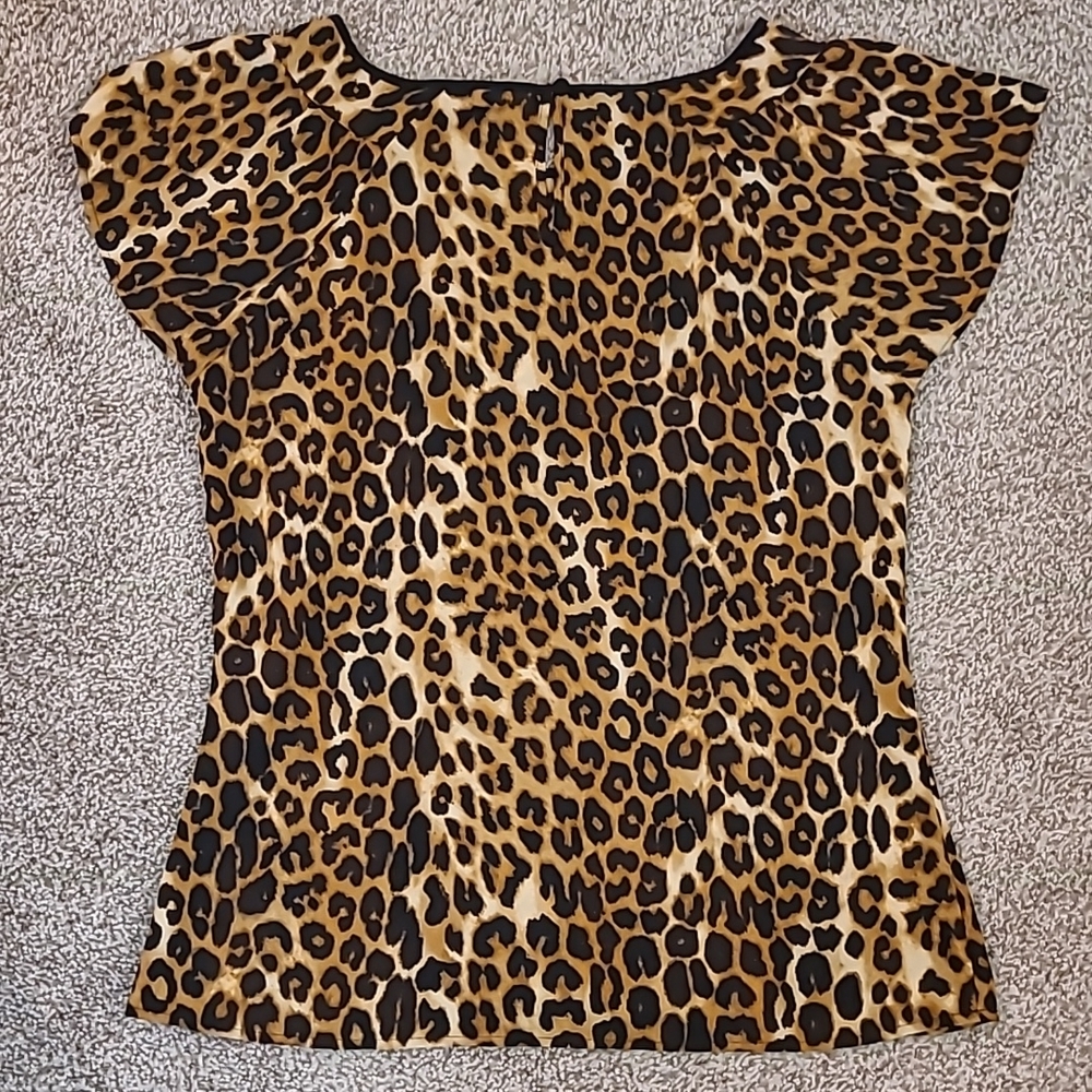 Express leopard print blouse - Picture 2 of 3